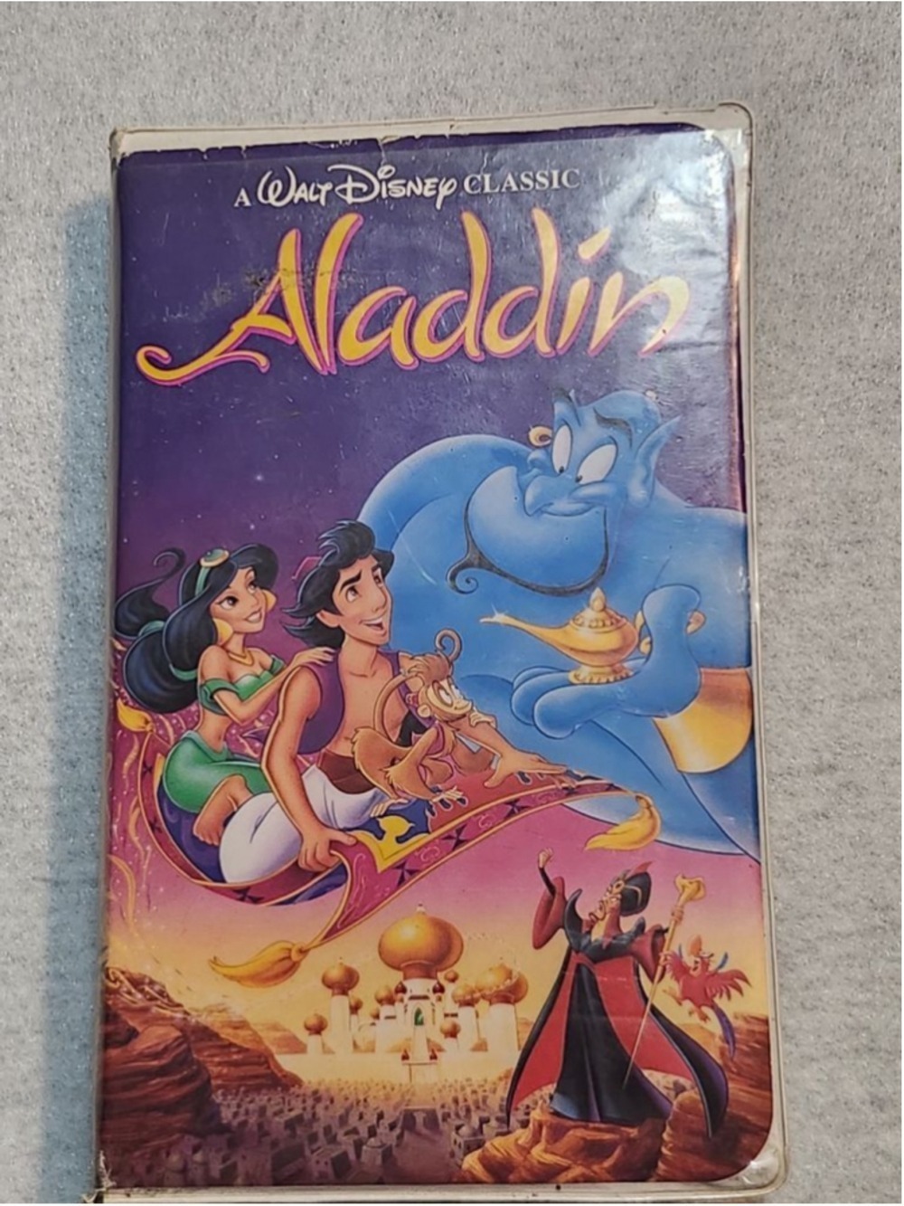 Set of 3Vintage Walt Disney VHS Tapes The Fox and the Hound, Pinocchio, Aladdin - Picture 6 of 10